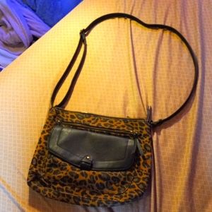 Cheetah print purse